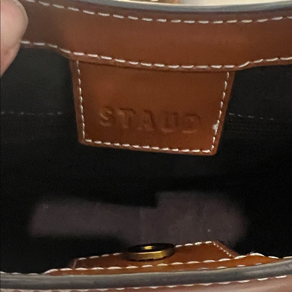 Staud half moon bag Elegant Brown Women's Bag. - Picture 4 of 16